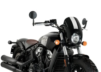 INDIAN SCOUT BOBBER [2025] – Touring Batwing SML – Transparente