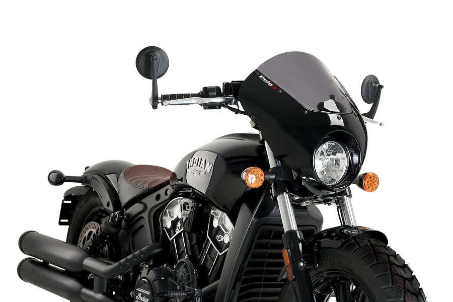 INDIAN SCOUT BOBBER [2025] - Cubierta de lámpara de noche oscura | Muy tonificado | PUIG 21107F