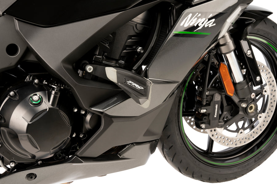 KAWASAKI NINJA 1100 SX SE [2025] – Crash Pads PRO 2.0 – Negro