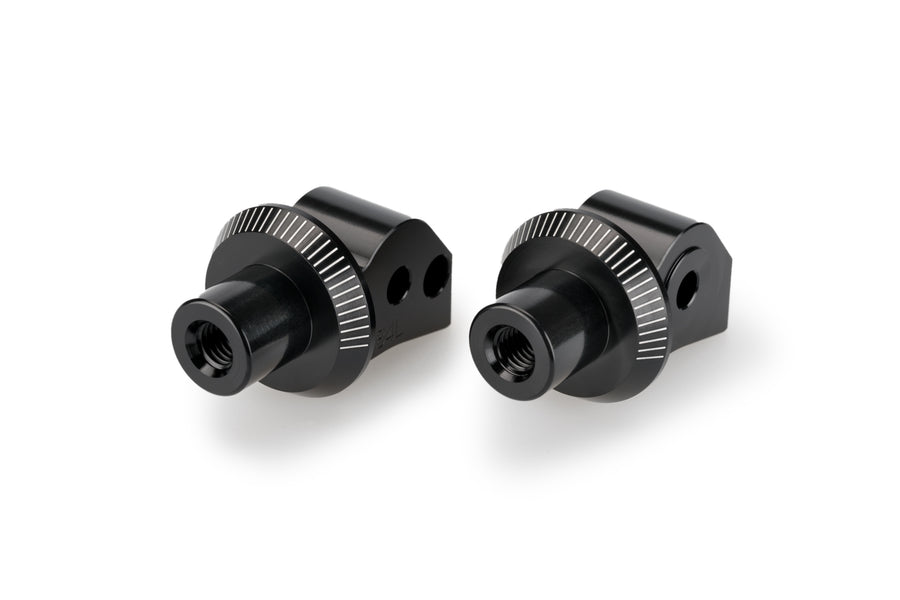 HONDA NT 1100 DCT [2024] – Adaptador de almohadilla de goma para reposapiés del pasajero – negro