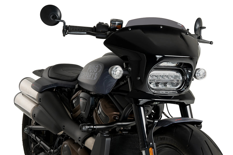 HARLEY DAVIDSON SPORTSTER S RH 1250 S [2024] - Fury Sport Lampenverkleidung | Stark getönt | PUIG 21325F