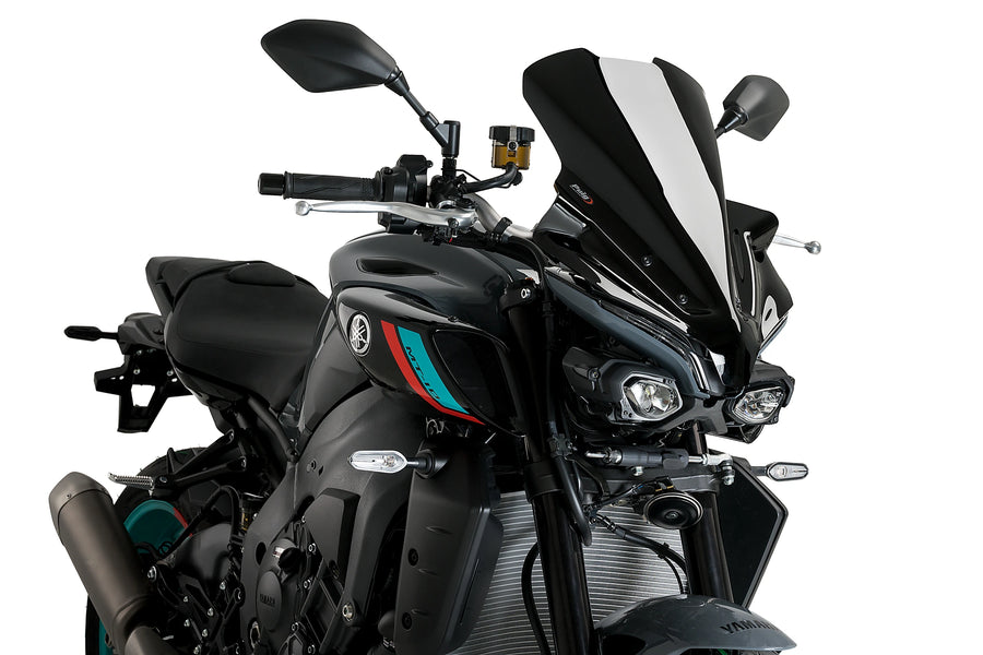 YAMAHA MT-10 SP [2025] - Cúpula Touring de Nueva Generación | Negro | PUIG 21362N
