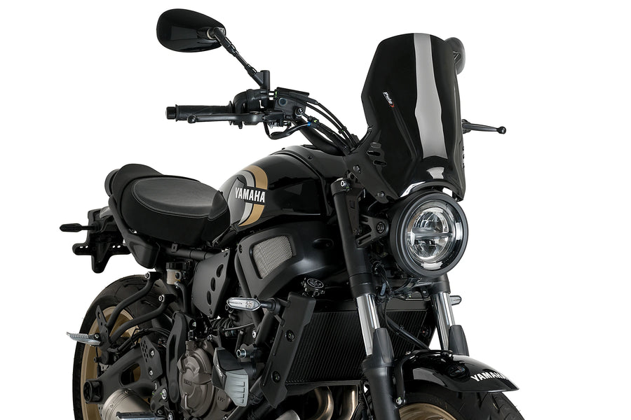 YAMAHA XSR 700 [2025] - Parabrisas deportivo de nueva generación | Negro | PUIG 21430N