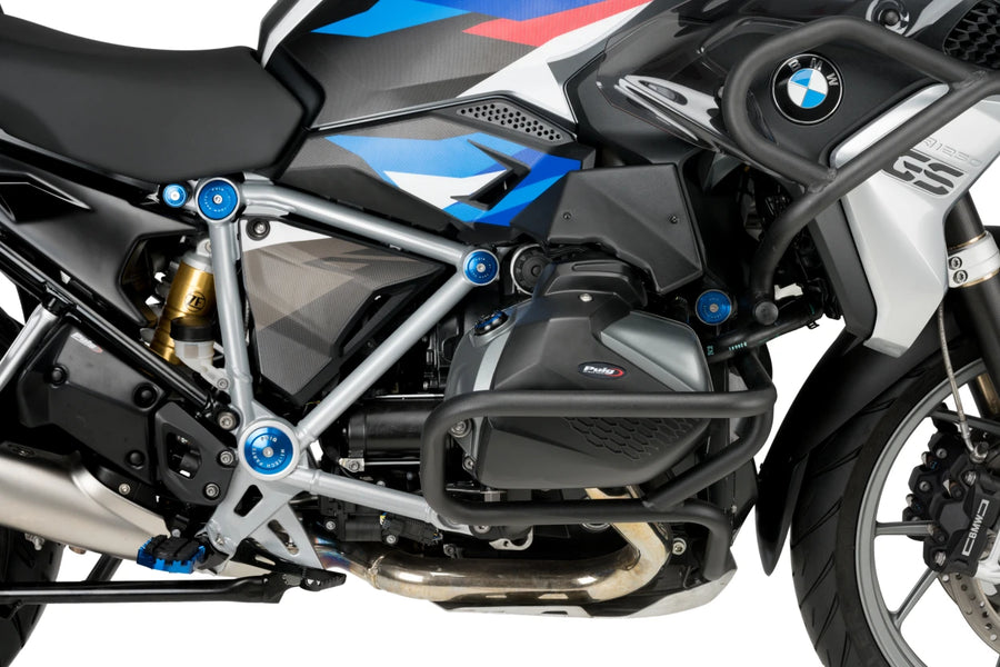 BMW R 1250 GS ADVENTURE [2024] – Cubiertas de chasis de aluminio – plateado