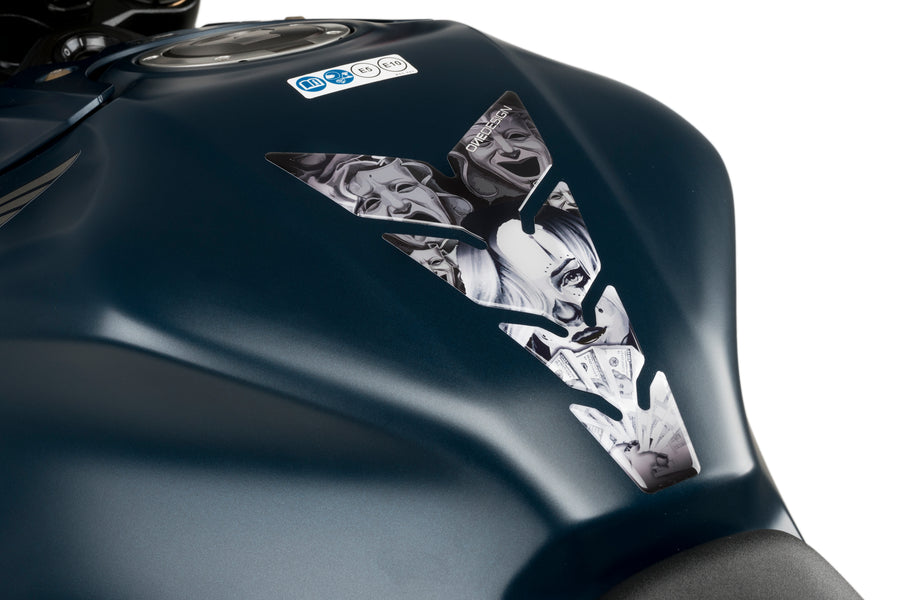 KTM RC 390 [2025] – Protector de depósito aterrador – Negro