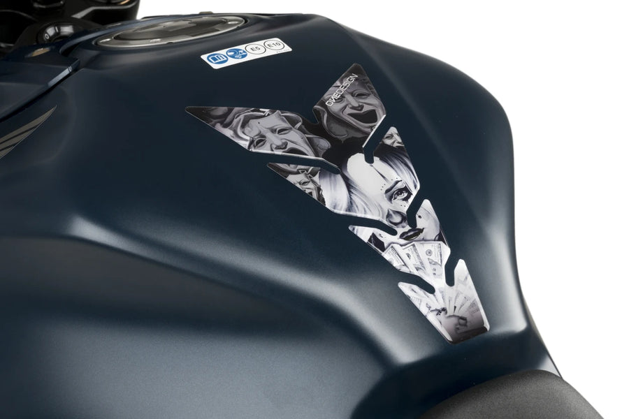 KTM RC 390 [2025] – Protector de depósito aterrador – Negro