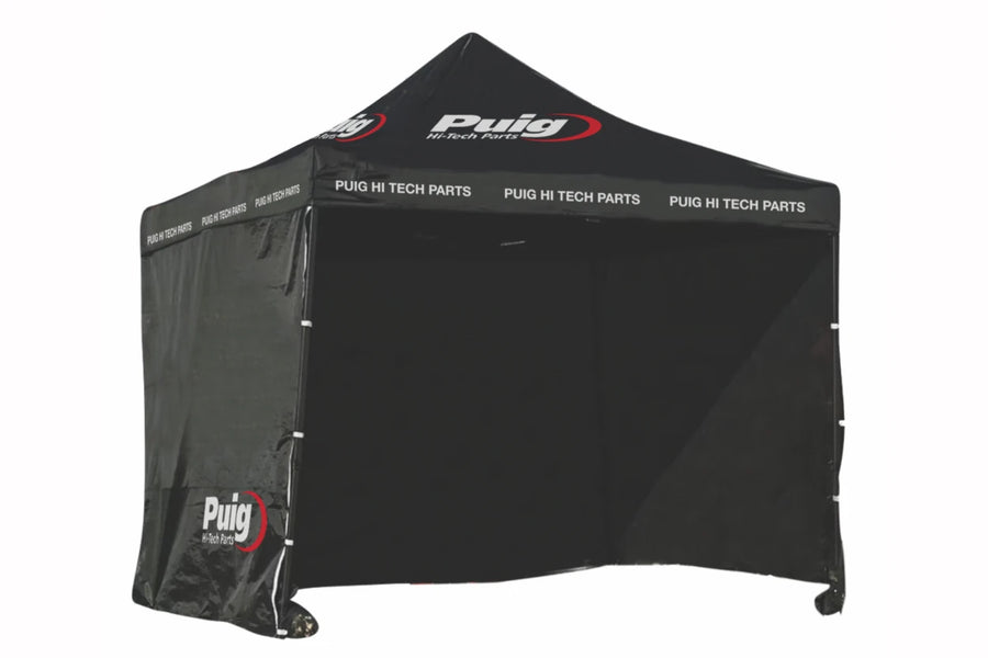UNIVERSAL UNIVERSAL UNIVERSAL – Carpa plegable Puig Hi-Tech Parts – Negro