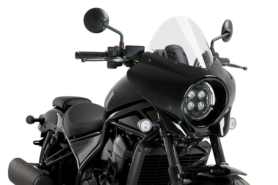 HONDA CMX 1100 REBEL DCT [2025] - Carenado de media carcasa Mirage Touring | Borrar | PUIG 21461W