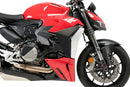 DUCATI STREETFIGHTER V2 [2024] - Lado del parabrisas carenado desnudo - Negro