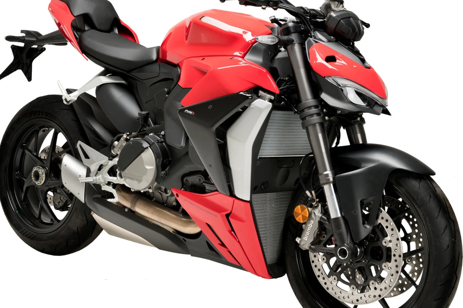 DUCATI STREETFIGHTER V2 [2024] – Lado del parabrisas carenado desnudo