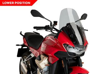 MOTO GUZZI V 100 MANDELLO S [2025] - pantalla touring | Teñido | PUIG 21484H