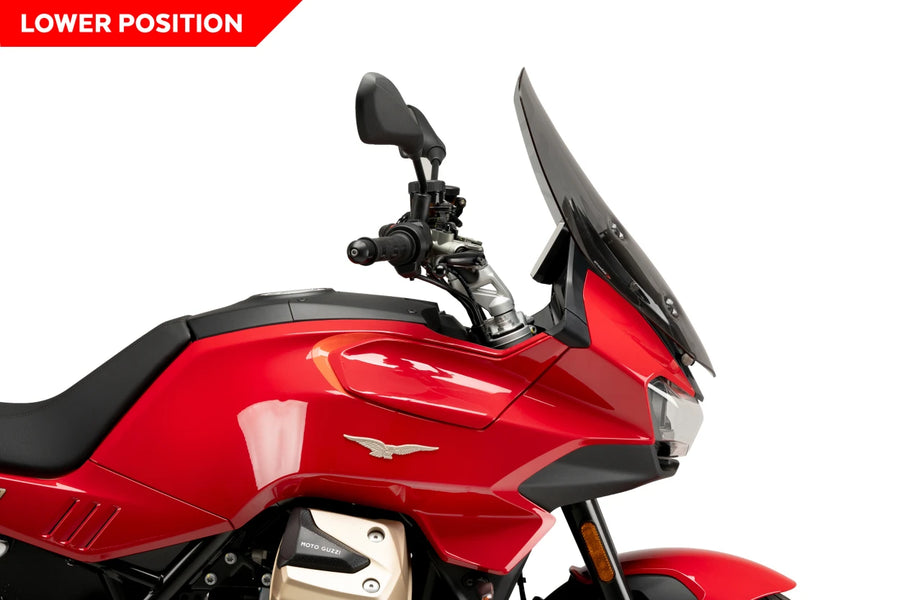 MOTO GUZZI V 100 MANDELLO S [2025] – Cúpula Touring – Tintado