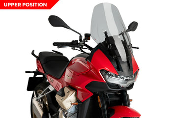 MOTO GUZZI V 100 MANDELLO S [2025] - pantalla touring - muy tintada