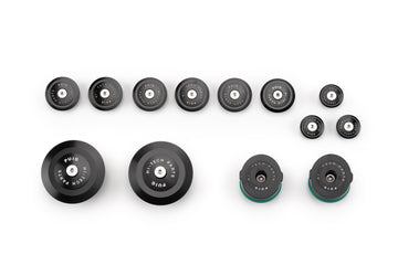 BMW R 1250 R [2025] – Cubiertas de chasis de aluminio – Negro