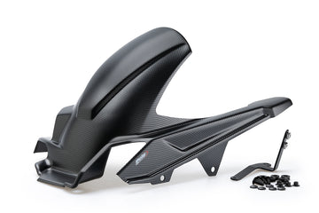TRIUMPH BONNEVILLE T 120 NEGRO [2025] - Tapa rueda trasera | Aspecto carbono | PUIG 21539C