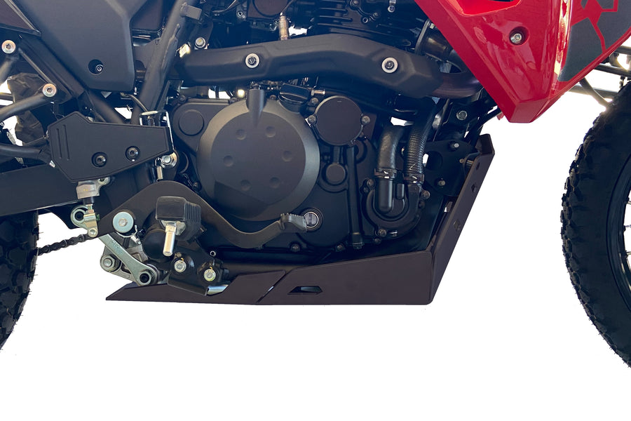 KAWASAKI KLR 650 [2025] - Protector de motor - Negro