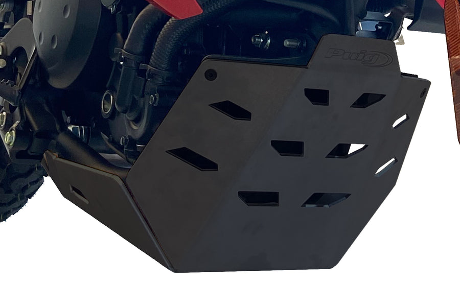 KAWASAKI KLR 650 [2025] - Protector de motor - Negro