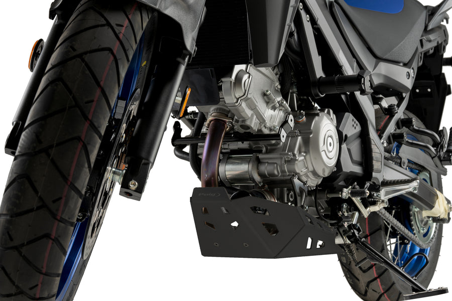 SUZUKI DL 650 XT V-STROM EXPLORER [2025] - Protector de motor - Negro