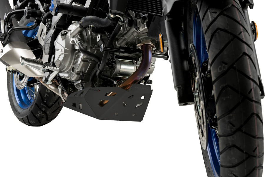 SUZUKI DL 650 XT V-STROM EXPLORER [2025] - Protector de motor - Negro