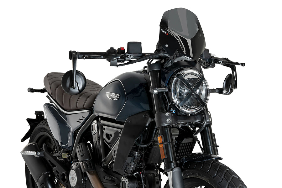 DUCATI SCRAMBLER FULL THROTTLE [2025] - Parabrisas deportivo de nueva generación | Muy tonificado | PUIG 21580F