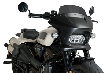 HARLEY-DAVIDSON SPORTSTER S RH 1250 S [2024] - Tapa faros Fury Touring | Muy tonificado | PUIG 21588F