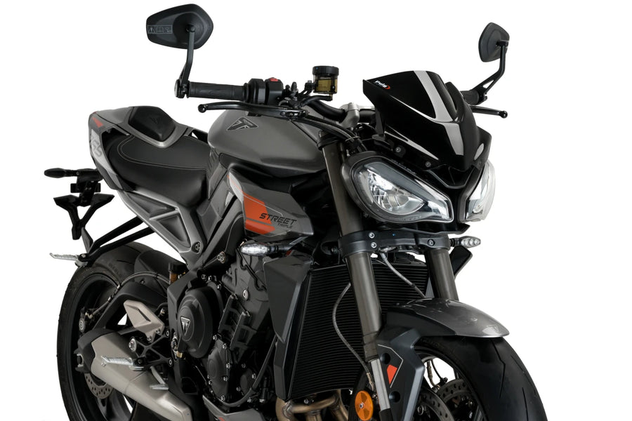 TRIUMPH STREET TRIPLE 765 RS [2025] – Deportiva de nueva generación – Negro