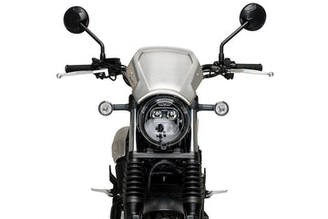 HONDA CL 500 [2025] - Panel frontal de aluminio PUIG | Plata | PUIG 21636P