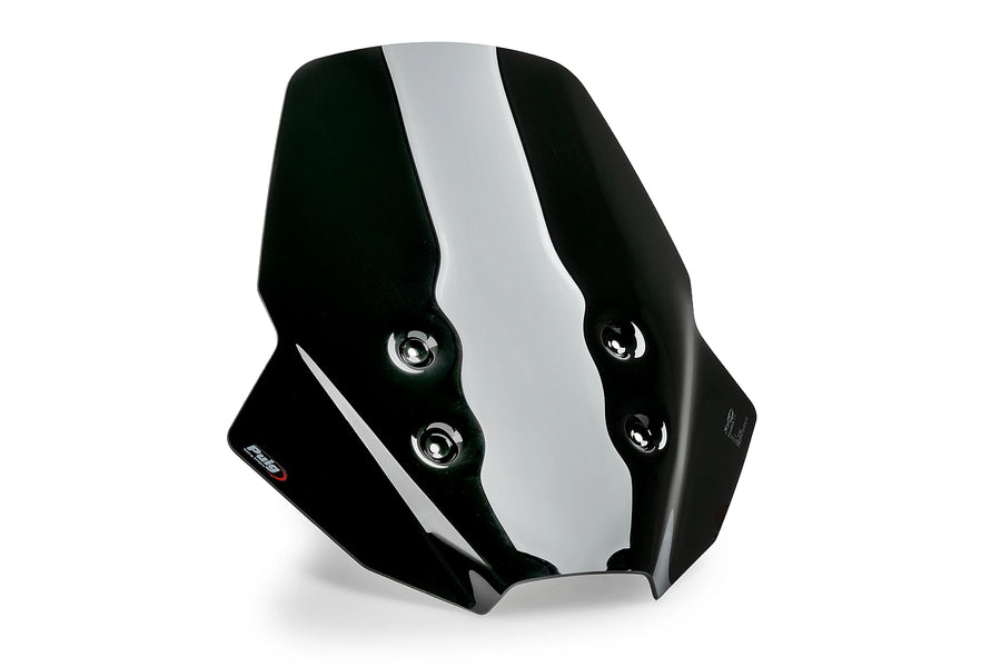 SUZUKI DL 800 V-STROM [2025] - pantalla touring | Negro | PUIG 21652N