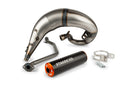 Beta RR Track 50 2T - Escape Streetrace High Mount CNC naranja negro