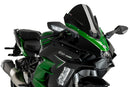 KAWASAKI NINJA H2 SX SE [2025] - Pantalla Z-Racing | Negro | PUIG 21714N