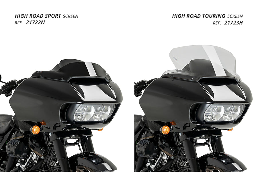 HARLEY DAVIDSON SOFTAIL LOW RIDER EL DIABLO FXRST [2022] - Cúpula High-Road Touring | Borrar | PUIG 21723W