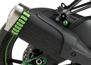 KAWASAKI ZX-6R NINJA [2025] - Placas del talón - Negro-9