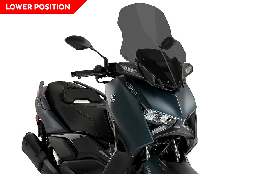 YAMAHA X-MAX 300 TECH MAX + [2024] - Parabrisas Touring V-Tech Line | Muy tonificado | PUIG 21745F