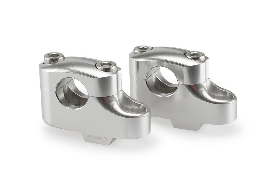 HONDA NC 750 X DCT [2024] - Elevadores de manillar retráctiles | Plata | PUIG 21750P