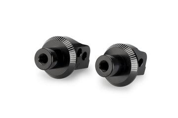 BENELLI TRK 702 [2025] – Adaptador de almohadilla de goma para reposapiés del pasajero – negro