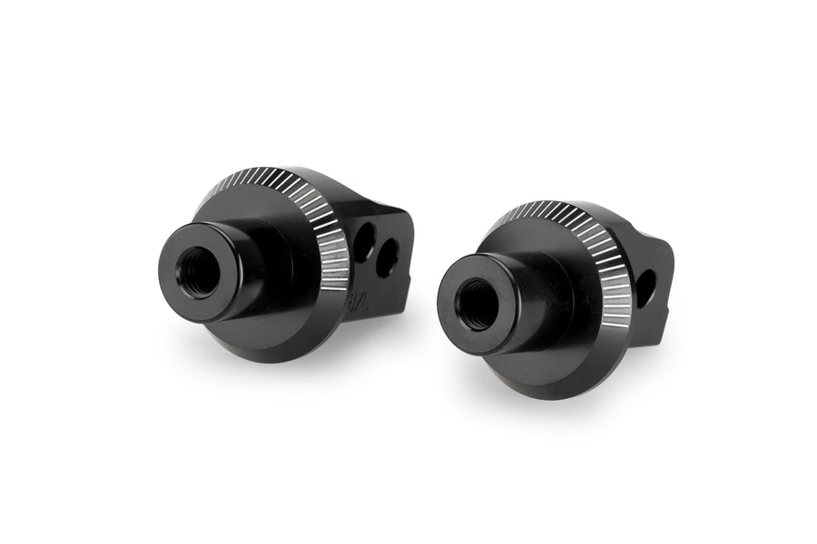 BENELLI TRK 702 [2025] – Adaptador de almohadilla de goma para reposapiés del pasajero – negro