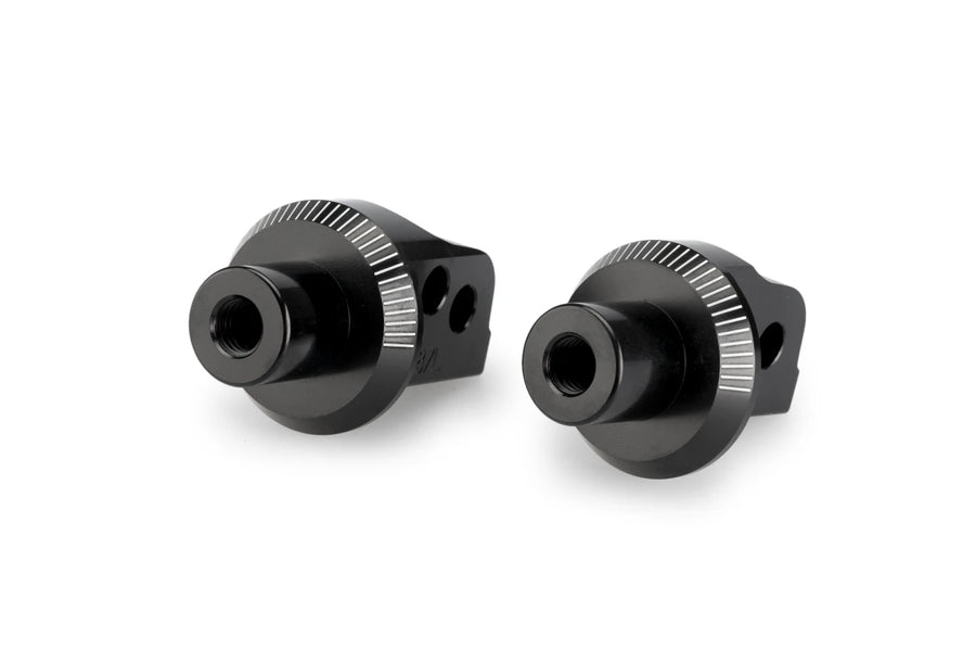 BENELLI TRK 702 [2025] – Adaptador de almohadilla de goma para reposapiés del pasajero – negro