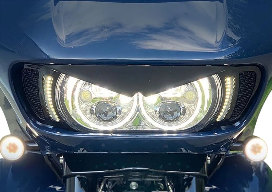 harley-davidson road glide st [DINÁMICA PERSONALIZADA] – Inserciones de ventilación Genesis® 4 Dynamic LED Road Glide®