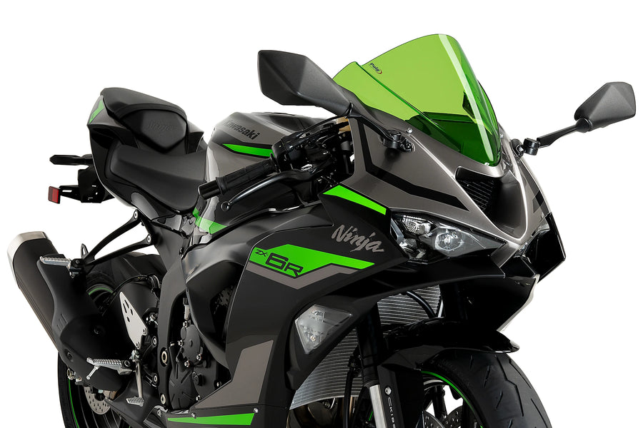 KAWASAKI ZX-6R [2025] - Cúpula PUIG Z-Racing | Verde | PUIG 21831V