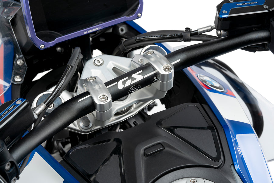 BMW R 1300 GS TROPHY [2025] – Elevadores de manillar extraíbles – plateados
