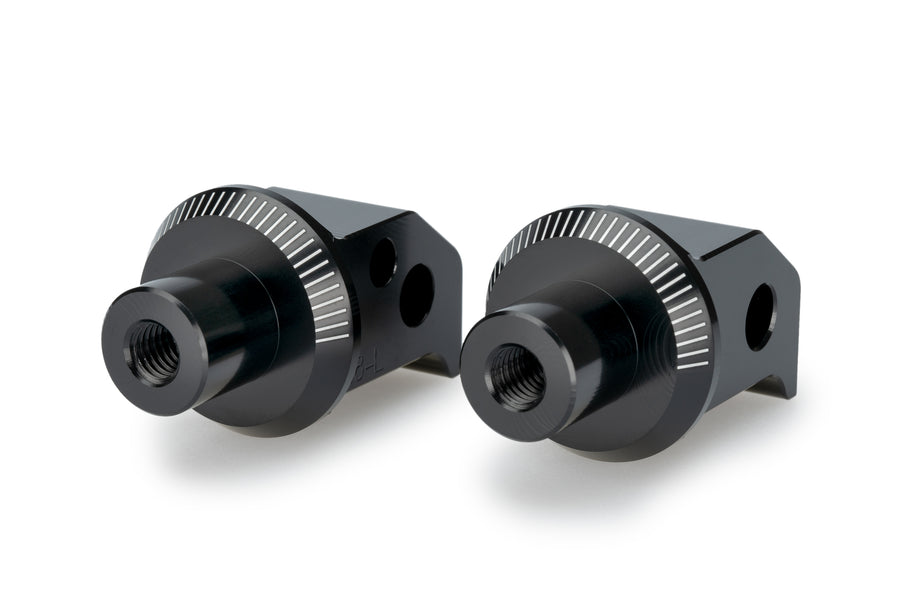 CFMOTO 300 NK [2025] – Adaptador almohadilla de goma reposapiés del pasajero – negro