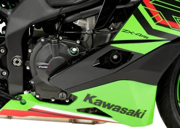 KAWASAKI ZX-4RR NINJA [2025] – Adaptador goma reposapiés “Rider” – Negro