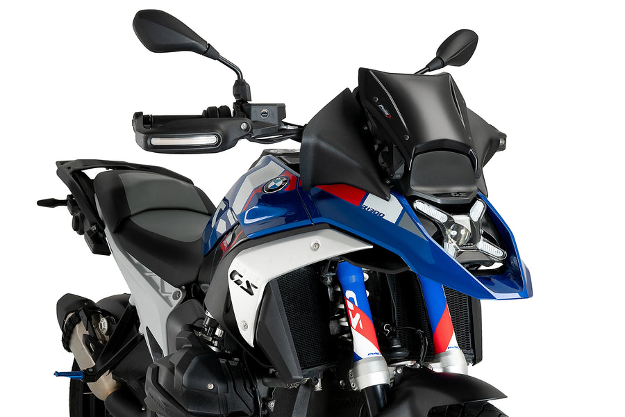 BMW R 1300 GS TROPHY [2025] - Deflector de viento extendido | Negro mate | PUIG 21896J