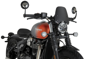TRIUMPH BONNEVILLE BOBBER [2025] - Sport Nueva Generación | Negro mate | PUIG 21925J