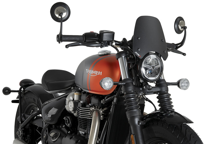 TRIUMPH BONNEVILLE BOBBER [2025] - New Generation Sport | Mattschwarz | PUIG 21925J