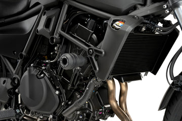 KAWASAKI ELIMINATOR 500 SE [2025] – Protectores de chasis Vintage 2.0 – Negro