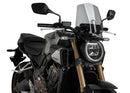 HONDA CB 650 R NEO SPORTS CAFE [2025] – Placa frontal de aluminio – plateado-1