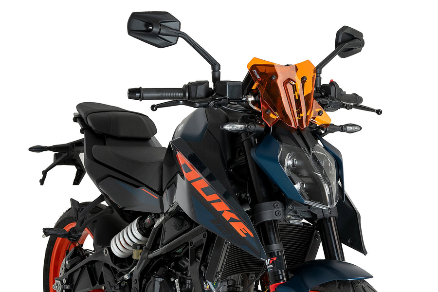 KTM 390 DUKE [2025] - Cúpula deportiva de nueva generación | Naranja | PUIG 21997T