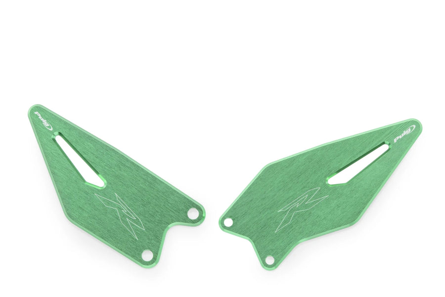 KAWASAKI ZX-6R NINJA [2025] - Placas del talón - Negro