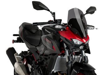 KAWASAKI Z 500 SE [2025] - Cúpula Touring Nueva Generación PUIG | Muy tonificado | PUIG 22009F